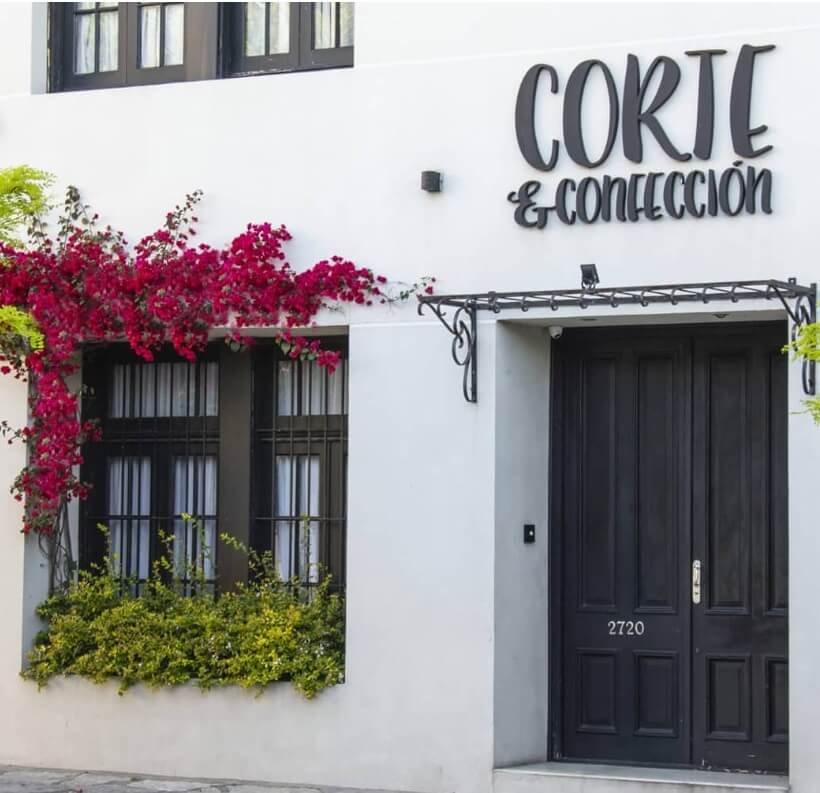 Corte y confección es un restaurante de alta cocina en Mar del Plata